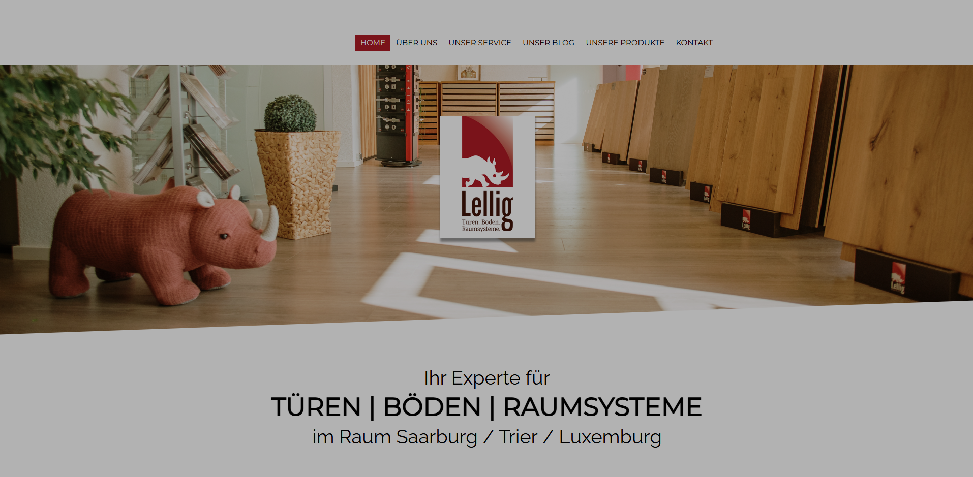 Lellig Website Desktop